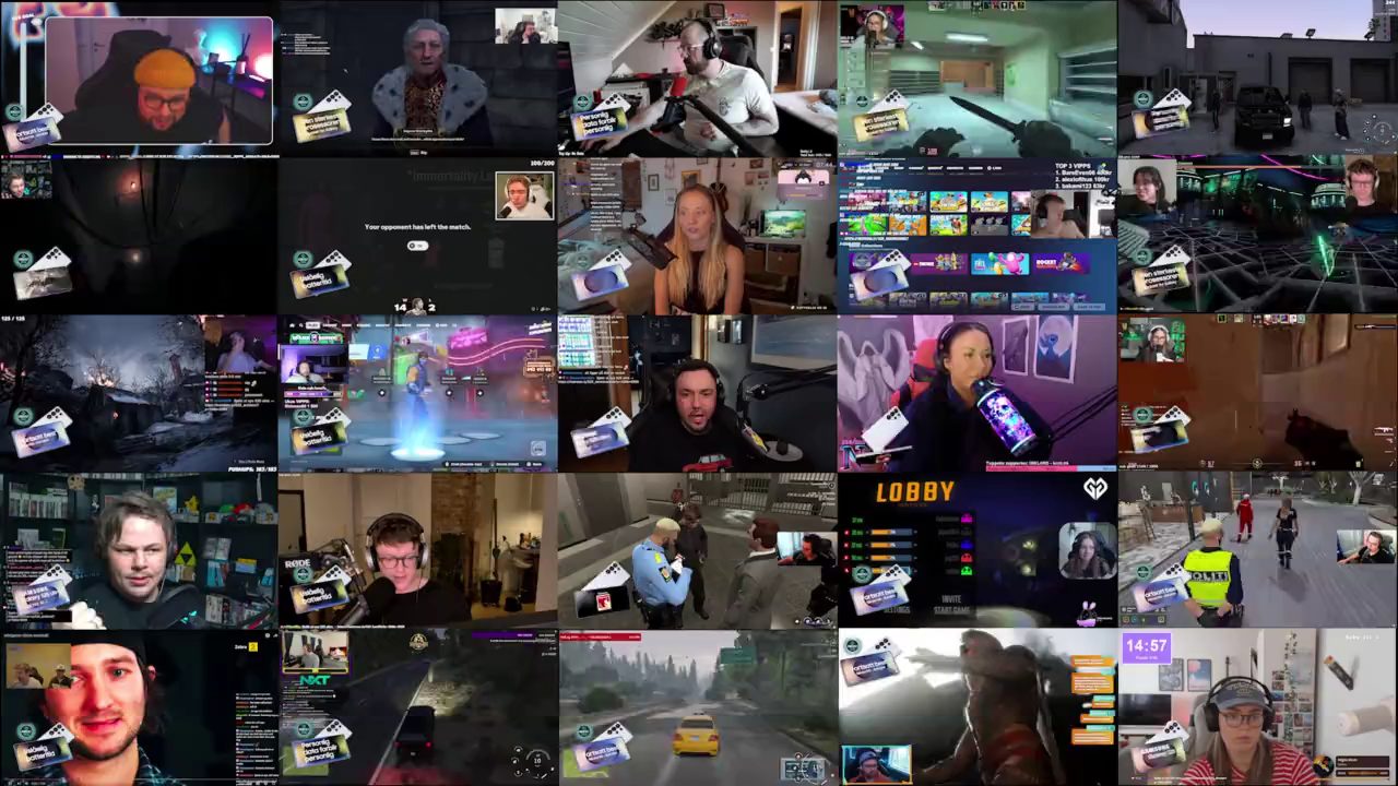 25 norske Twitch-sendinger med Samsung-overlayen