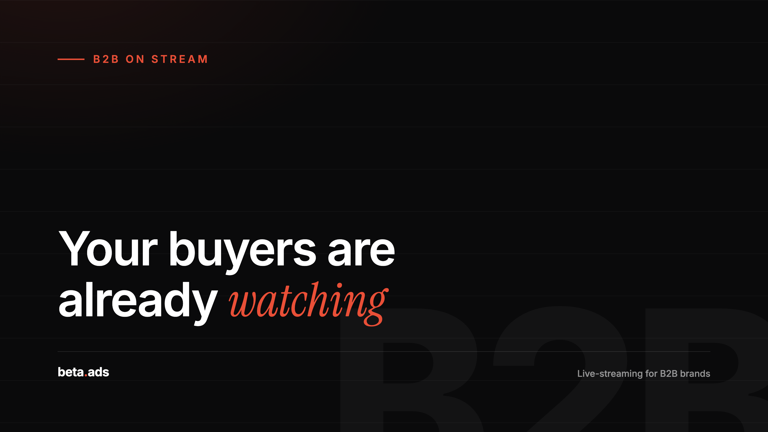 Your Buyers Are on Twitch: A B2B Case for Live Streaming Ads