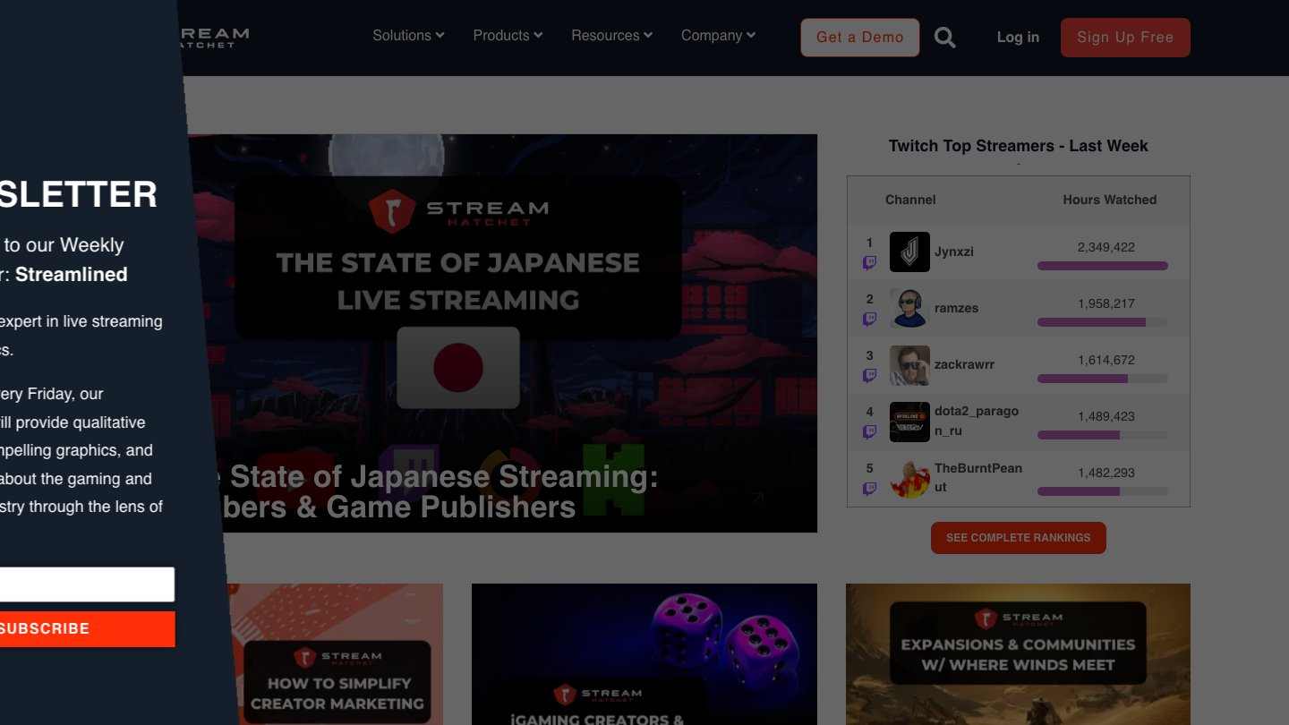 Stream Hatchet enterprise streaming analytics plattform